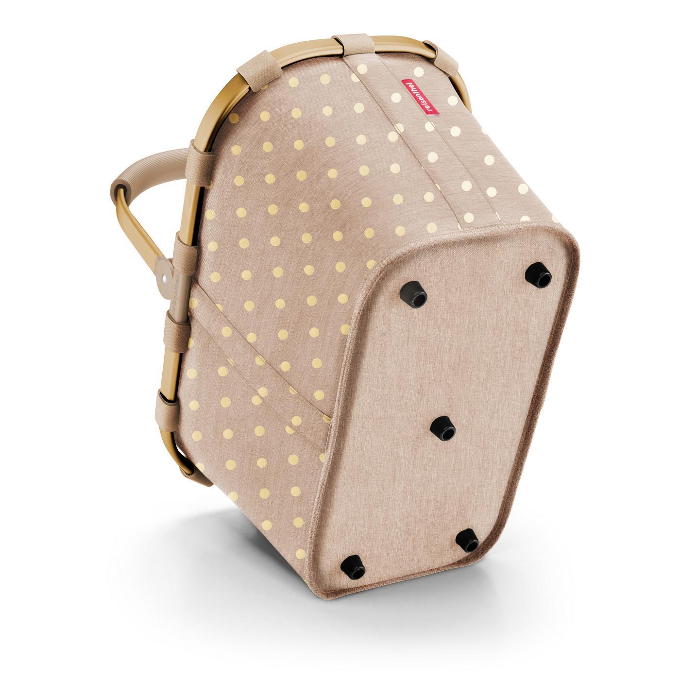 Reisenthel CARRYBAG in Farbe frame metallic dots coffee