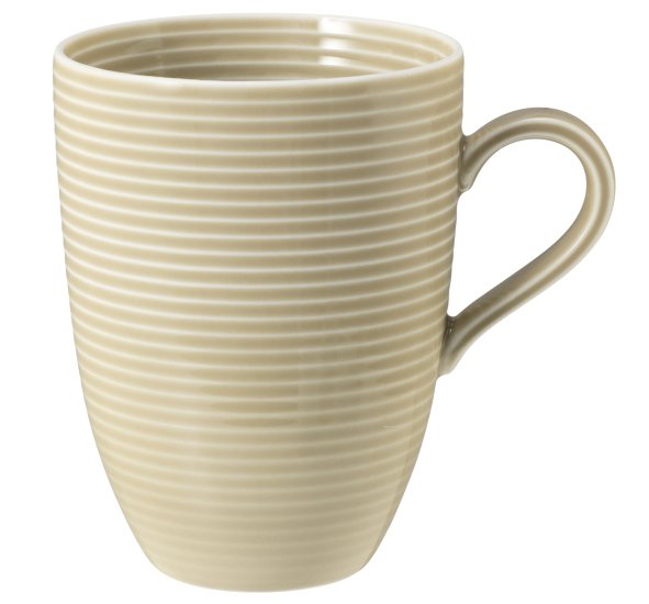 Seltmann Weiden Becher mit Henkel 0,35 l mit Beat 3 Sandbeige 