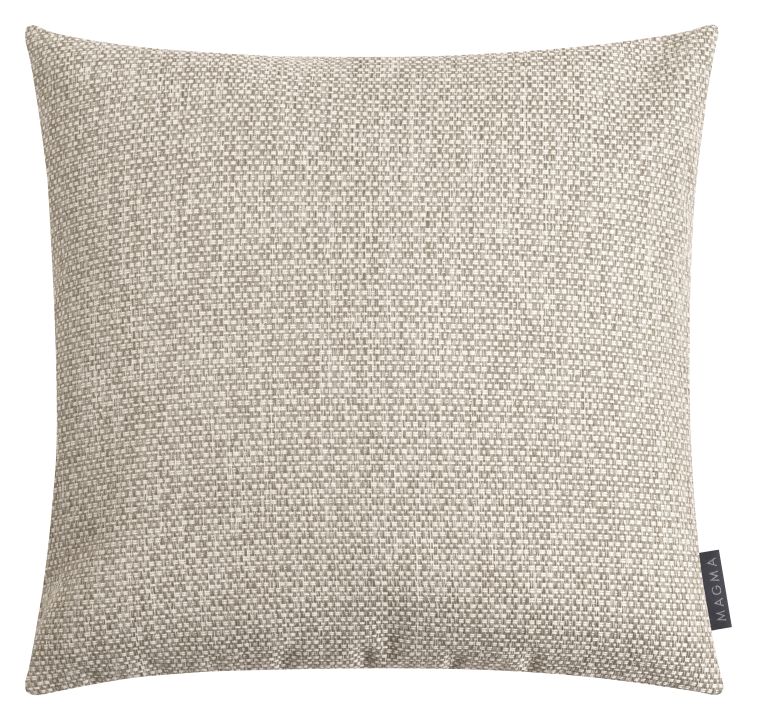 Magma Heimtex Kissenhülle LAZISE ca. 45x45cm in Farbe taupe Magma Heimtex Kissenhülle LAZISE ca. 45x45cm in Farbe taupe, Kissen, Dekoration für Zuhause, Leinen