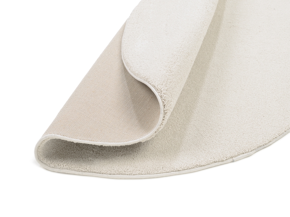 OCI Webteppich Ø ca. 160cm in Farbe grau-creme