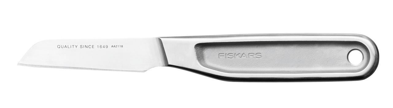 Fiskars Schälmesser ALL STEEL 7cm Fiskars Schälmesser ALL STEEL 7cm