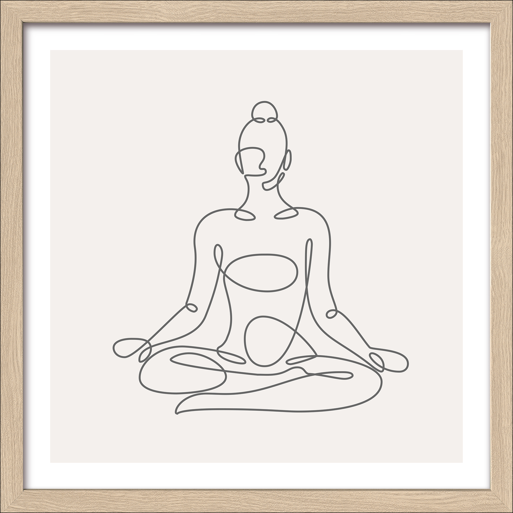 ProArt Framed-Art Slim Scandic 33x33cm Relax II
