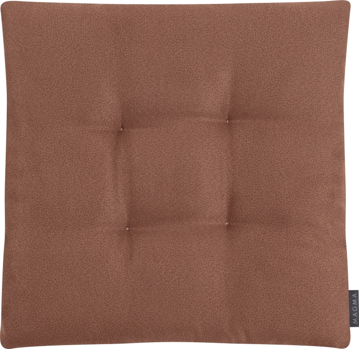 Magma Heimtex Wendestuhlkissen AUSTIN ca. 42x42cm in Farbe rost