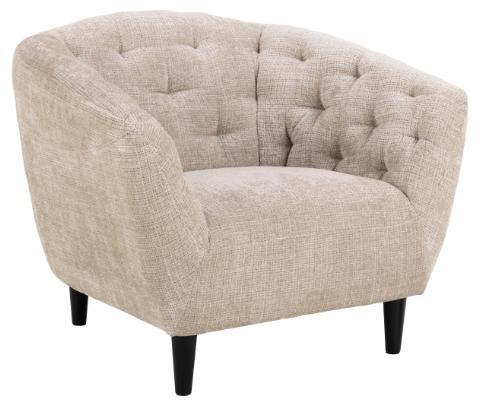 Sessel RIA in Stoff Juto beige 4