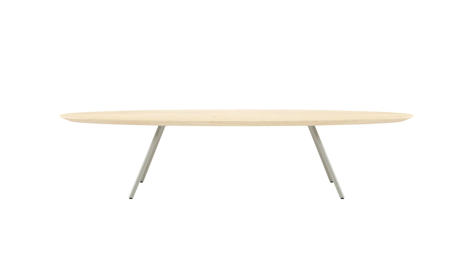 XOOON Couchtisch NIORA ca. B50 H32 T150 cm in silk grey