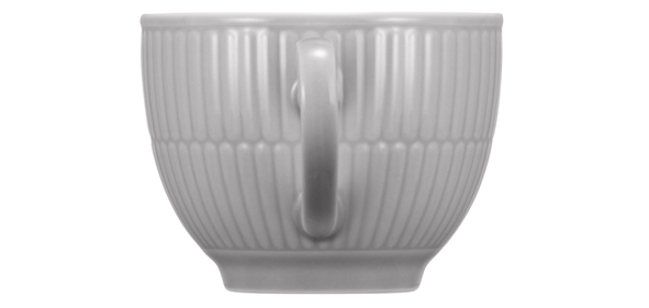 Seltmann Weiden Kaffeeobertasse 0,25 l Amina 3 Silbergrau , Pokal, Schüssel, Töpferei, Porzellan, Suppenschüssel