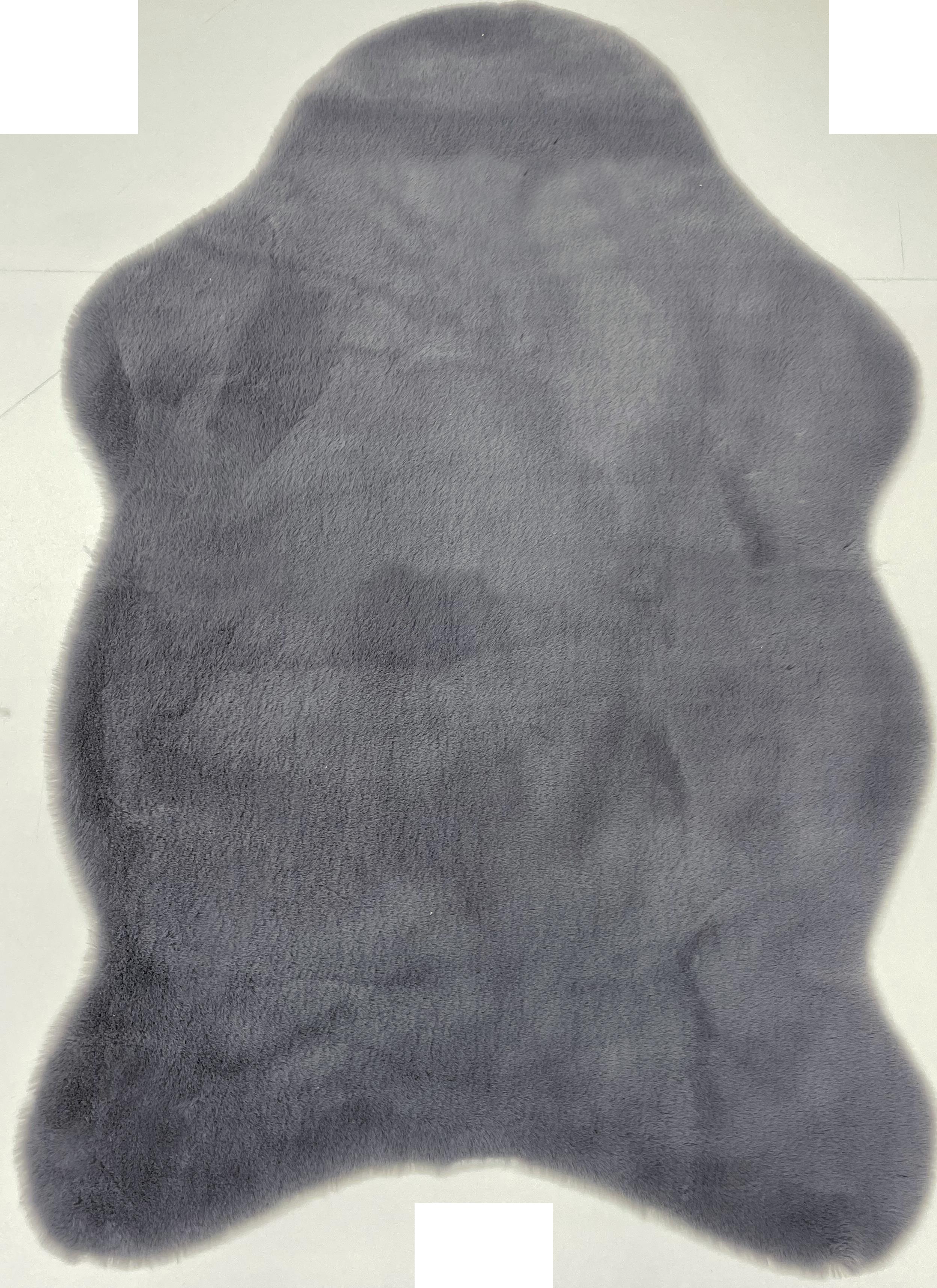 Golze & Söhne Teppich Elda ca. 55x80cm in Farbe grau, Dekoration für Zuhause, Teppich, Bär, Säugetier, Tierwelt