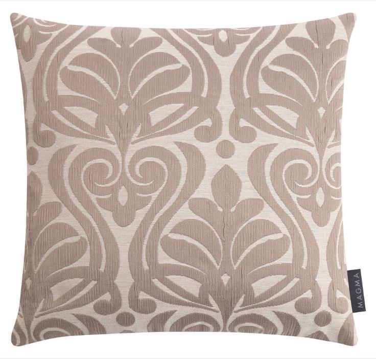 Magma Heimtex Kissenhülle BASTIEN ca. 50x50cm in Farbe taupe, Kissen, Dekoration für Zuhause