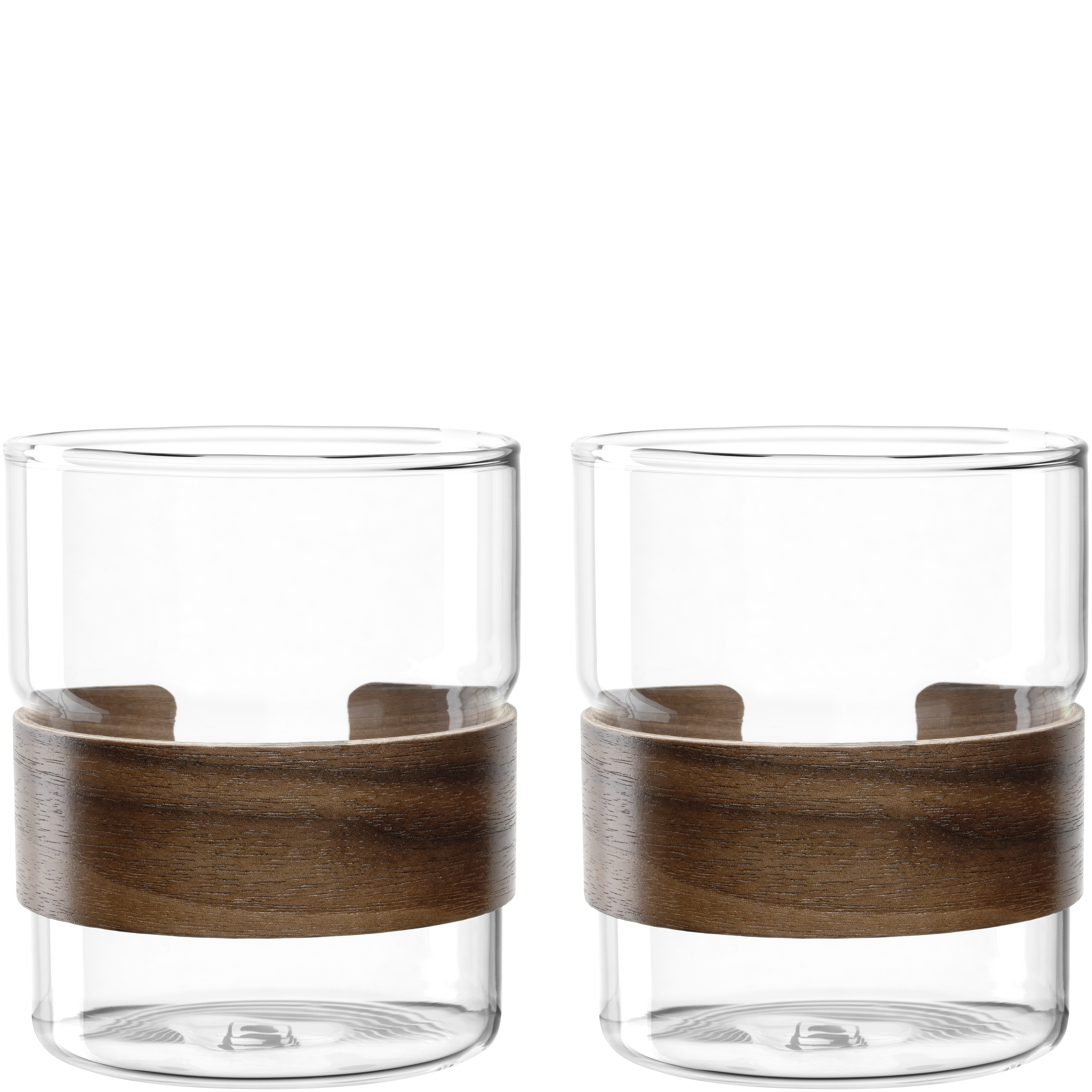 LEONARDO GK/2 Novo Legno 430ml in Farbe mehrfarbig, Krug, Glas, Töpferei, Vase, Zylinder