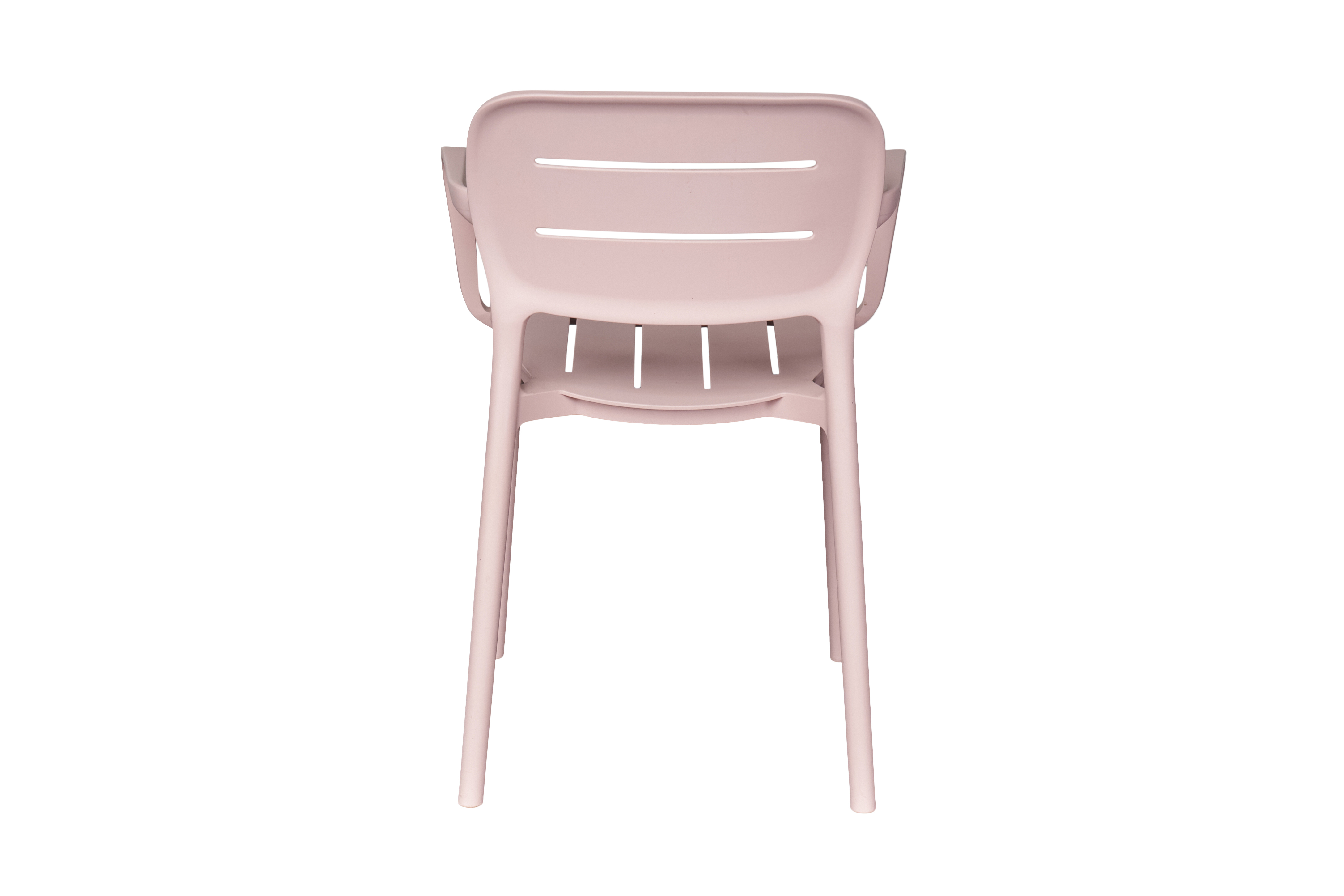 Stapelstuhl VETI in Farbe rosa, Stuhl, Gartenstuhl, Rosa, Kunststoff, Plastikstuhl
