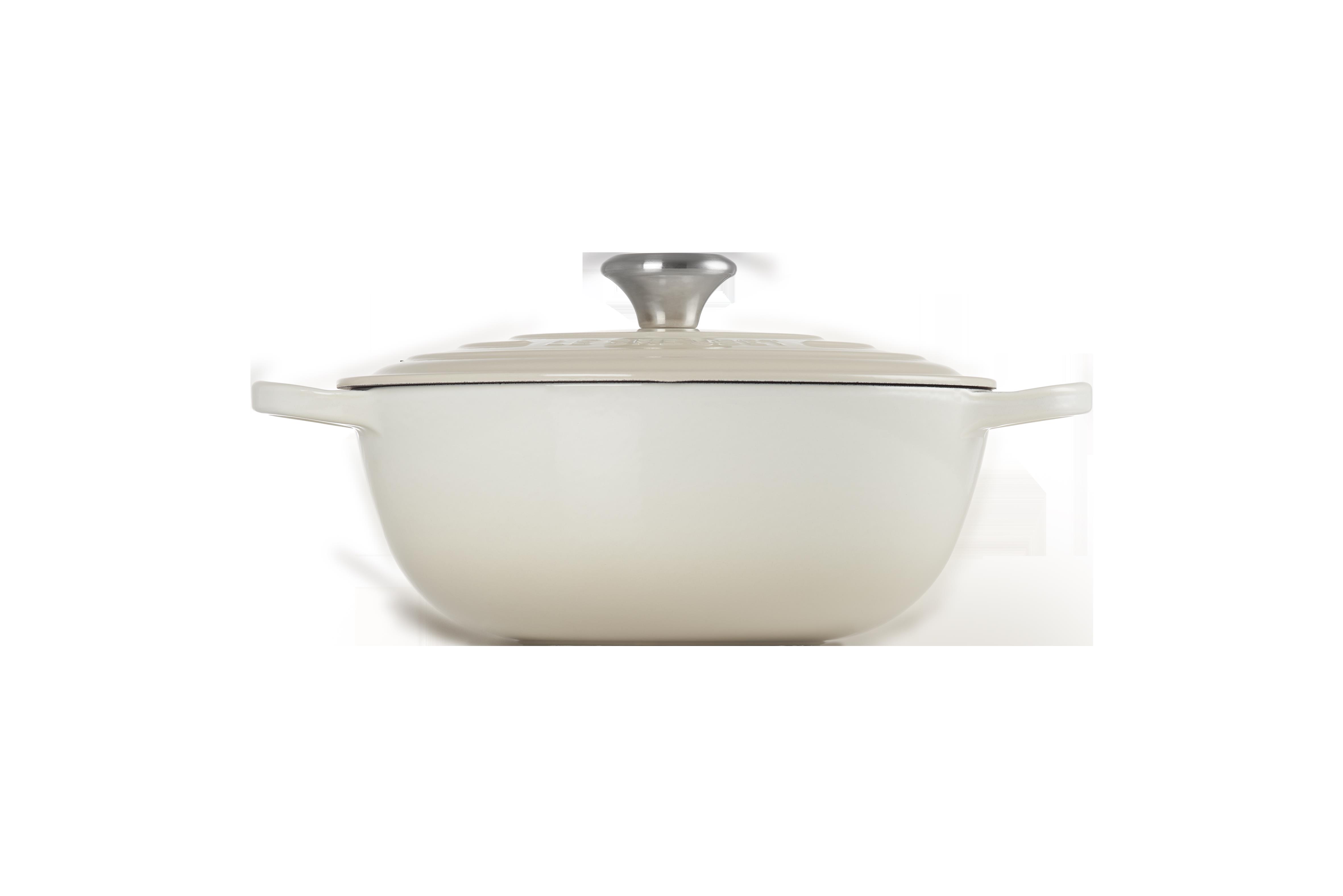Le Creuset La Marmite 26cm in Farbe Meringue/Gusseisen
