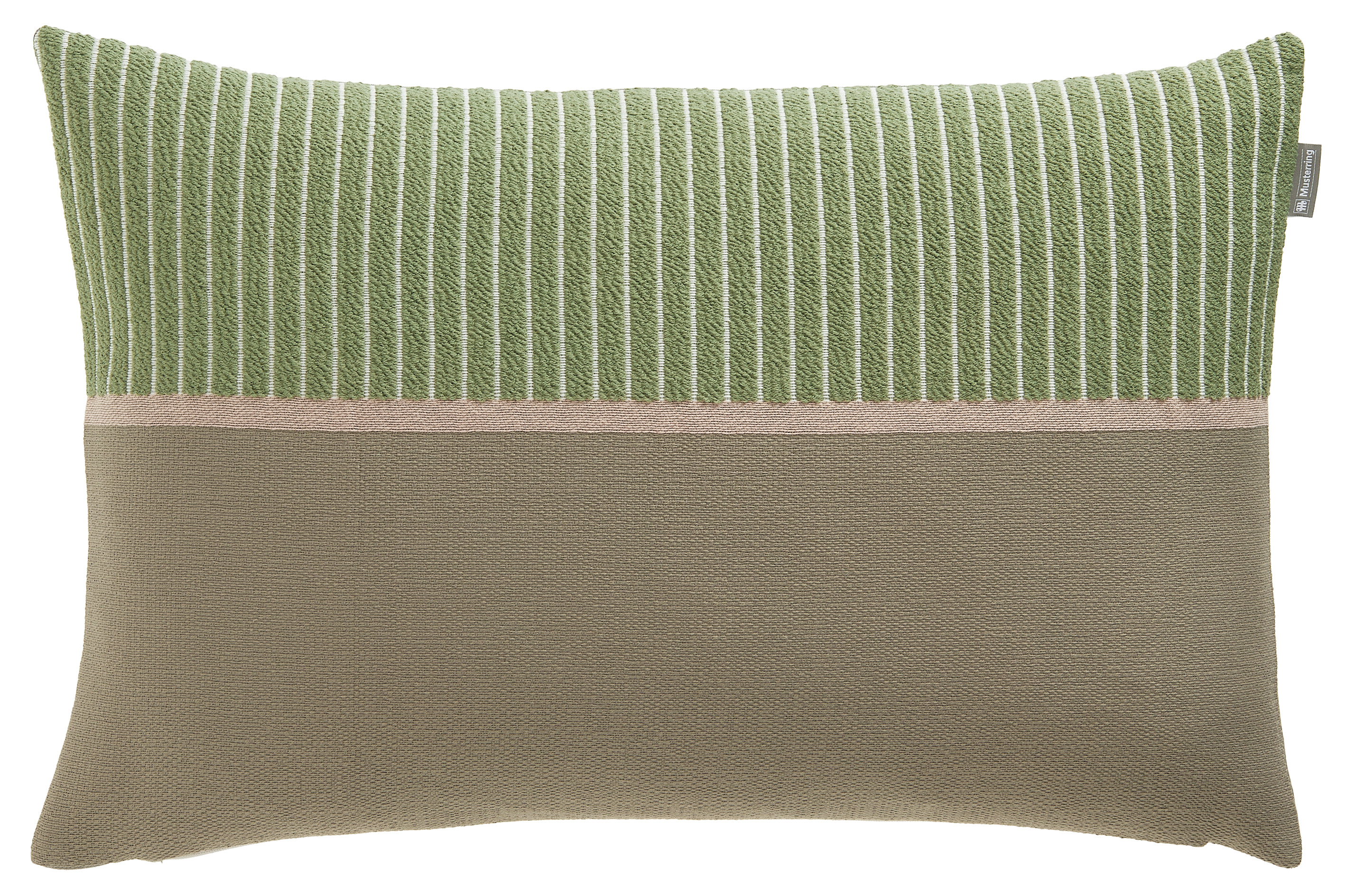 Musterring Zierkissenhülle MR-Simple ca. 38x58cm in Farbe grün, Kissen, Dekoration für Zuhause, Handtasche, Leinen
