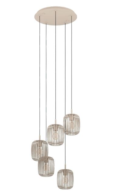 Eglo Leuchten Hängeleuchte ROMAZZINA in sandfarben