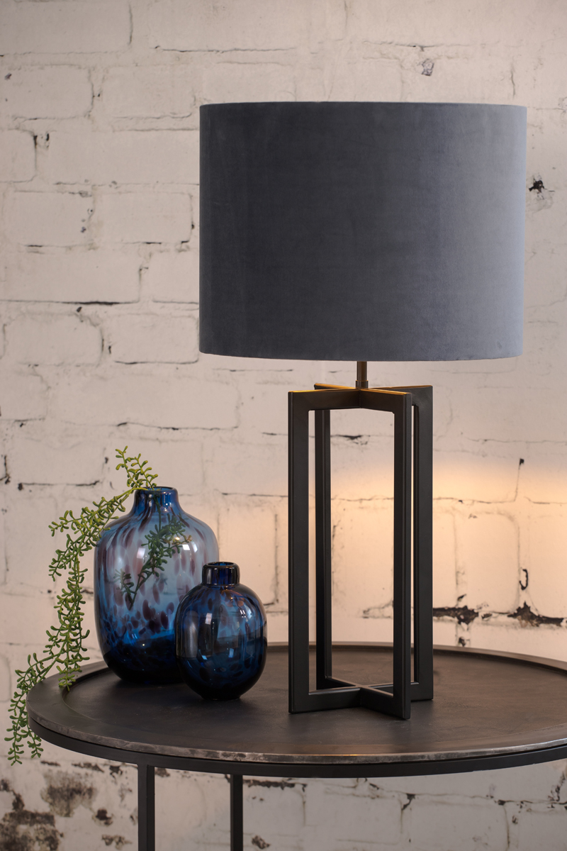 Light & Living Lampenfuß MACE 21x46cm matt schwarz