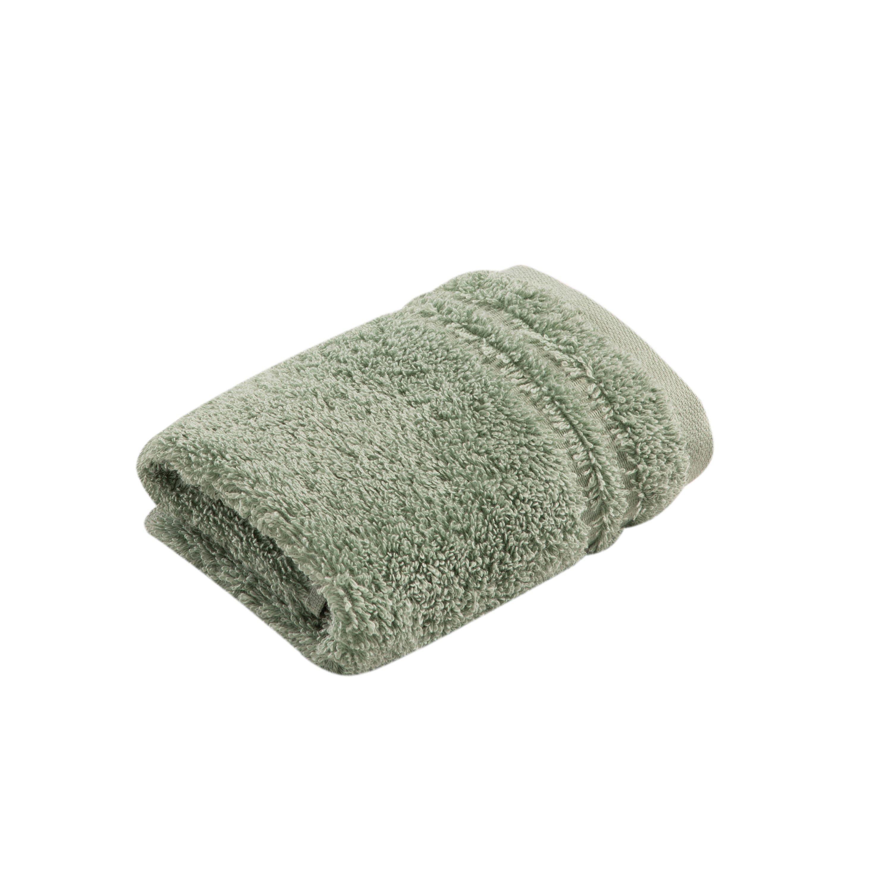 Vossen Seiftuch Vienna Style Supersoft ca. 30x30cm in Farbe soft green
