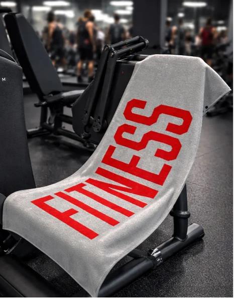Frottiertuch Fitness 50x130 cm in red Frottiertuch Fitness 50x130 cm in red, Fitness equipment, Weight bench, Exercise bench, Gym accessory, Towel