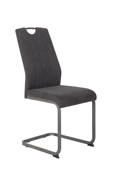 Hela Schwingstuhl Christina II S Stoff Grau Hela Schwingstuhl Christina II S in Stoff Microfaser Vintage anthrazit