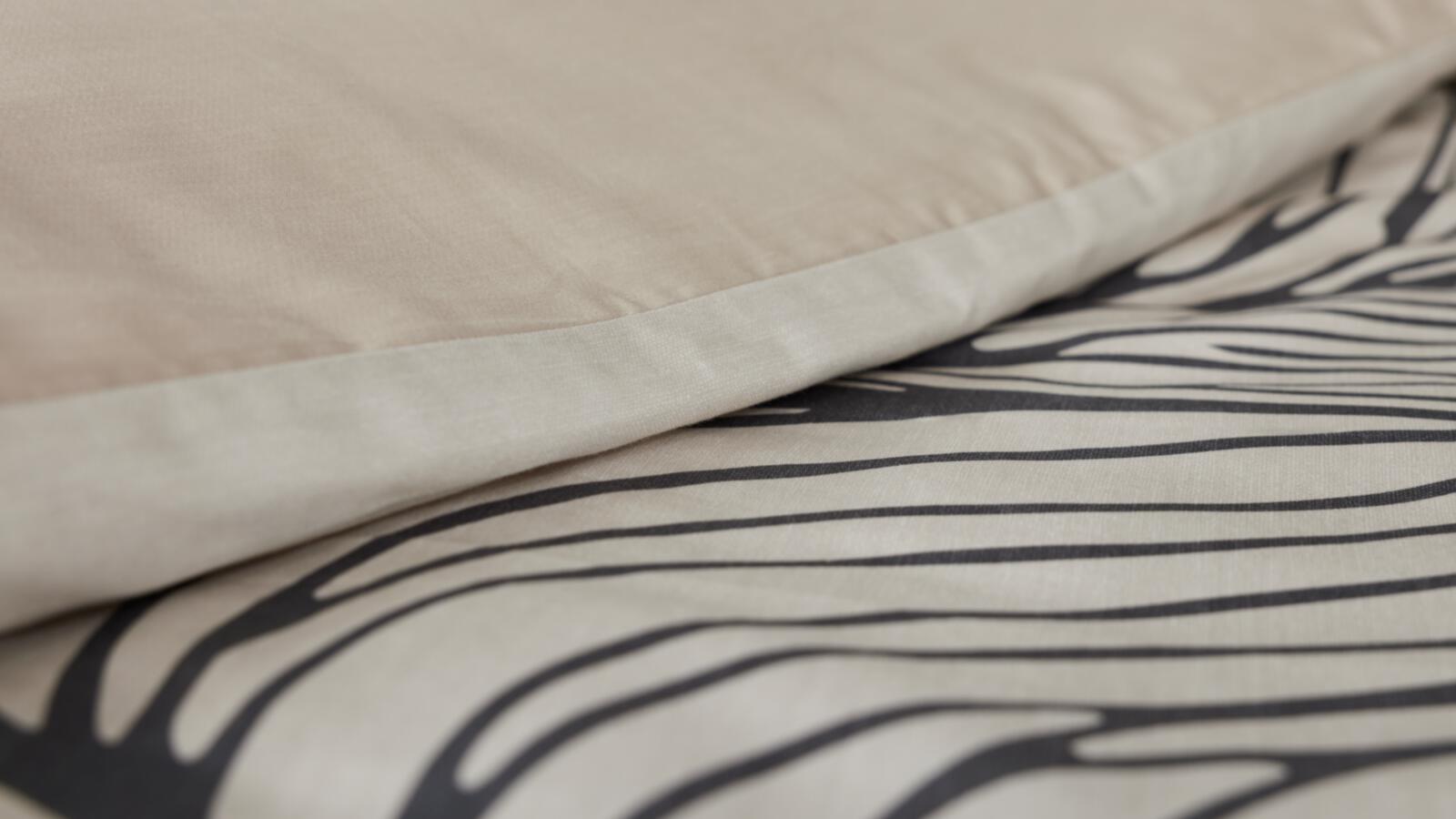 Interliving Bettwäsche IL-9129 ca. 135x200cm in Farbe Beige