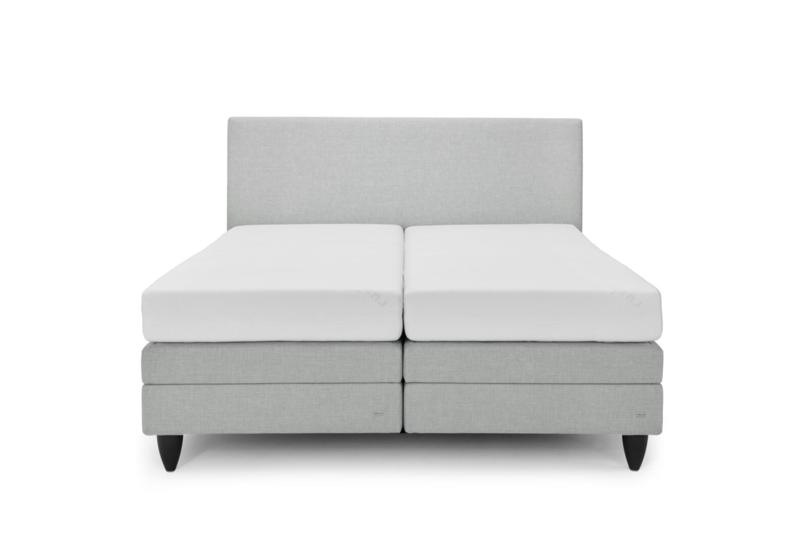 RUF Betten Boxspringbett MOVIDA ca. 180x200cm in Farbe Stoff hellgrau, Moebel, Couch