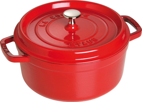 staub Cocotte 24cm LA COCOTTE in Farbe Kirsch-Rot staub Cocotte 24cm LA COCOTTE in Farbe Kirsch-Rot