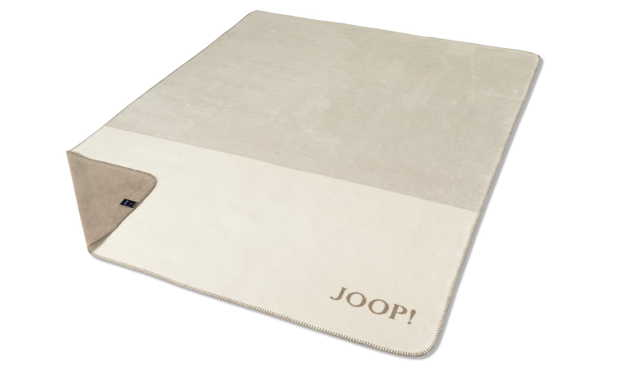JOOP! Decke SPLIT ca. 150x200cm in Farbe Natur