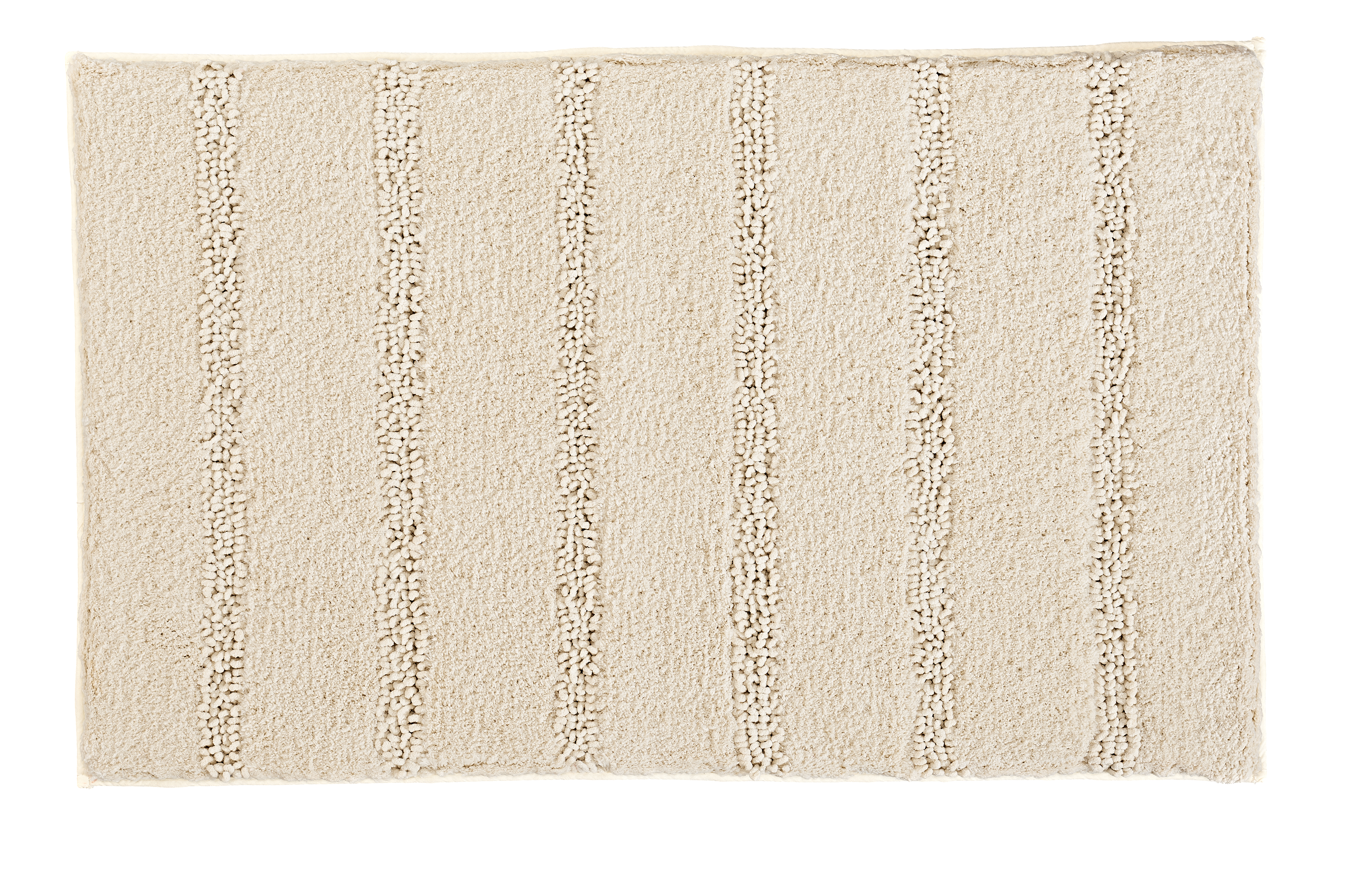 Kleine Wolke Badteppich MONROVIA ca. 60x100cm in Farbe Sandbeige