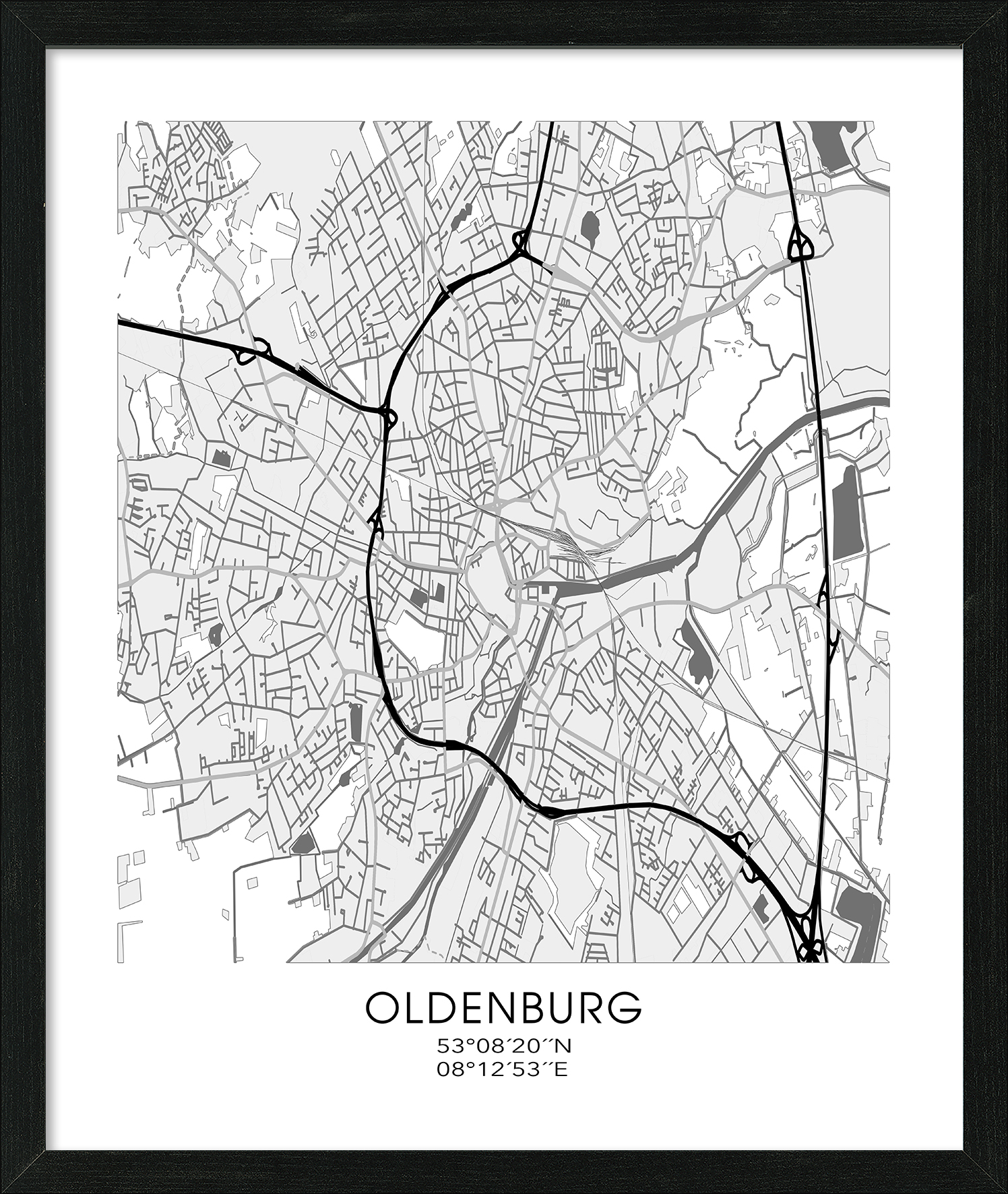 ProArt Framed-Art Scandic Living 55x65cm Oldenburg ProArt Framed-Art Scandic Living 55x65cm Oldenburg