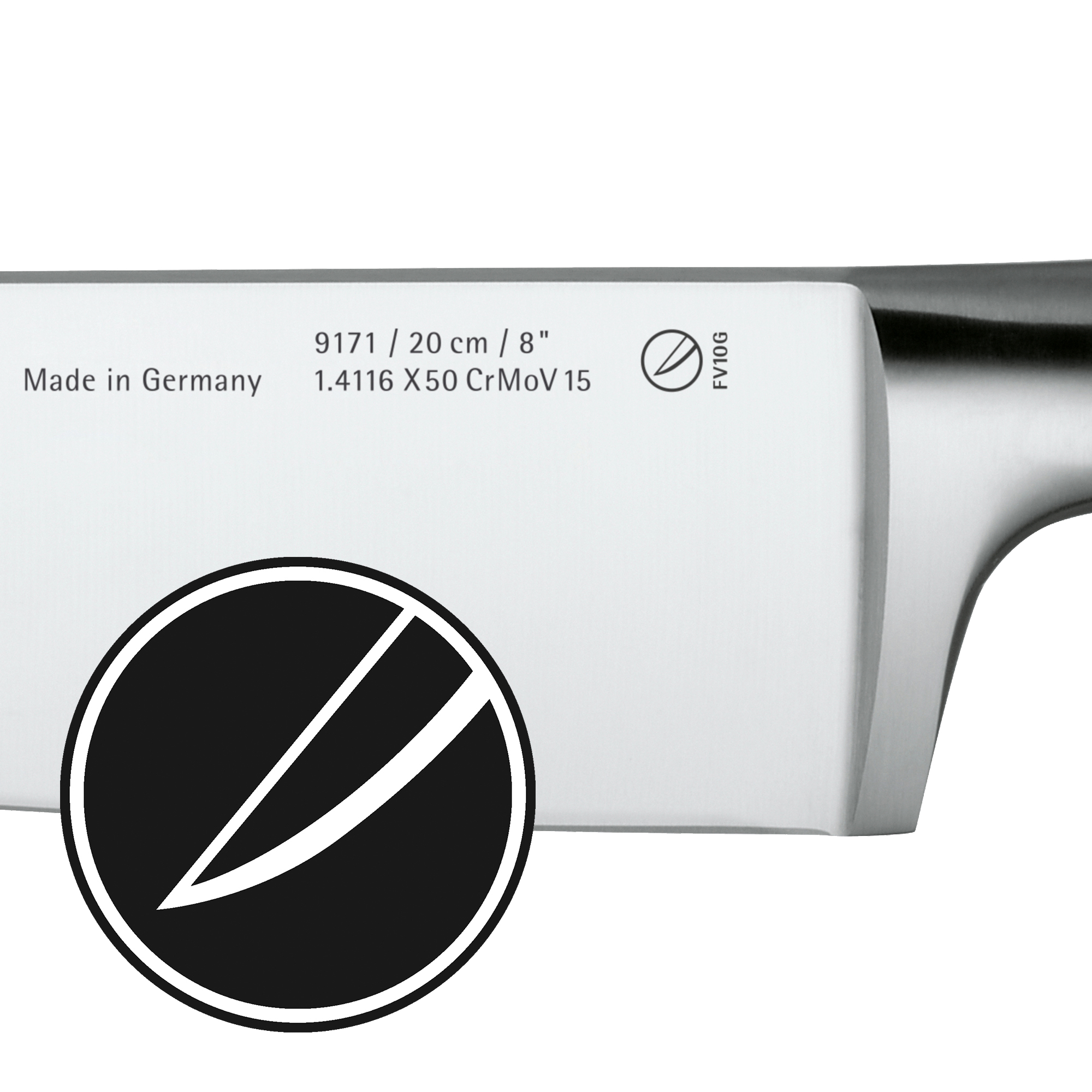 WMF Spitzenklasse Plus Filiermesser, 17 in schwarz/Edelstahl