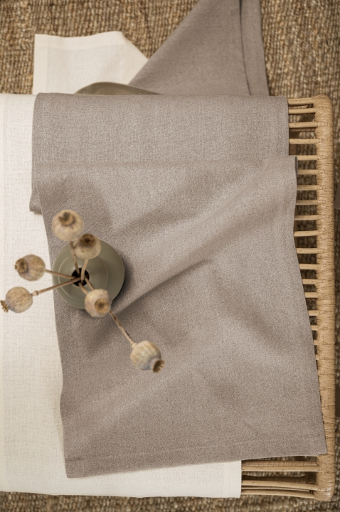 Magma Heimtex Tischläufer LION ca. 40x145cm in Farbe taupe