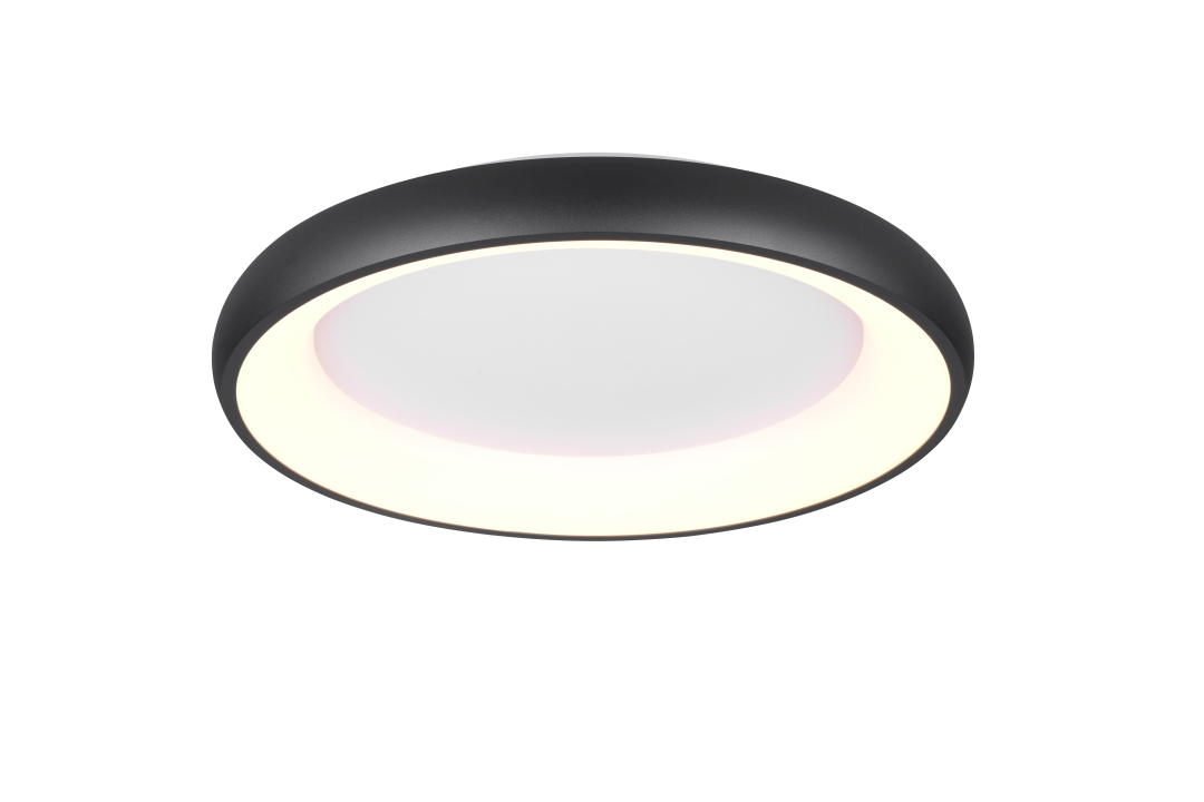Trio LED-Deckenleuchte CARDONA 1-flammig in Farbe schwarz matt Trio LED-Deckenleuchte CARDONA 1-flammig in Farbe schwarz matt