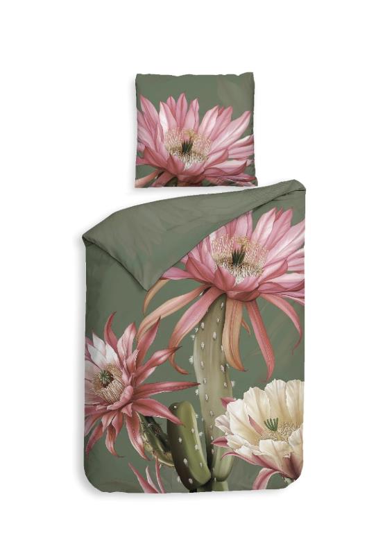 Bettwäsche MESA 155 x 220 cm in Forest Green, Kissen, Dekoration für Zuhause