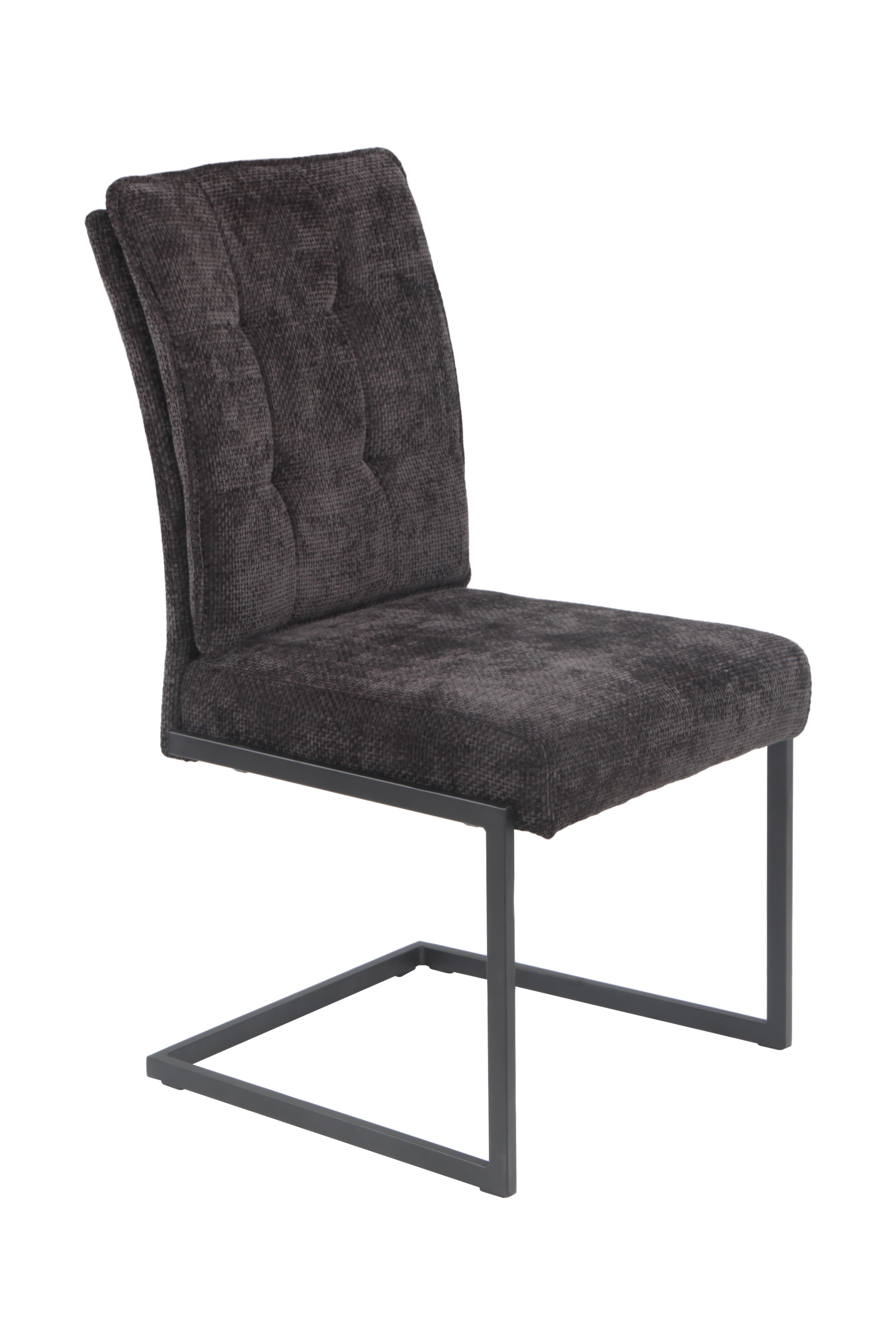 Hela Schwingstuhl XL OLIVIA S ca. B49 H98 T66 cm in Microfaser anthrazit 28