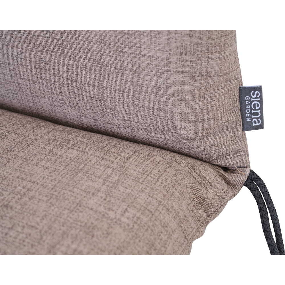 Gautzsch Sesselauflage COMFORT in taupe, Sessel, Sitzkissen, Bezug, Gartenmöbel, Label_Siena_Garden