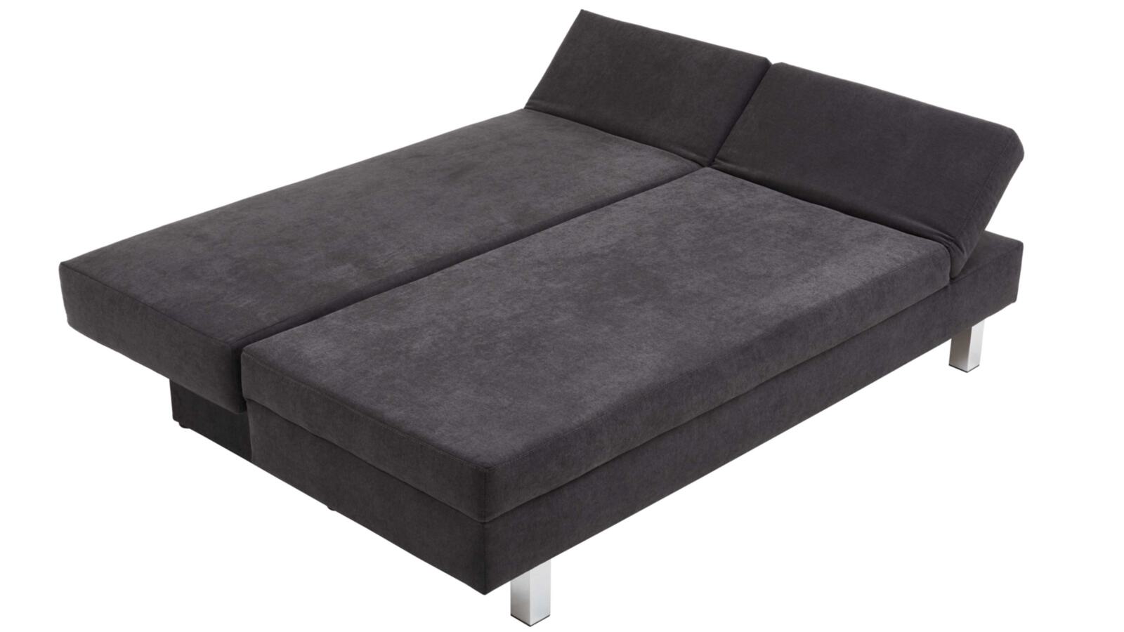 Restyl Verwandlungssofa TINO in Sitz Stoff 55-6323 anthrazit