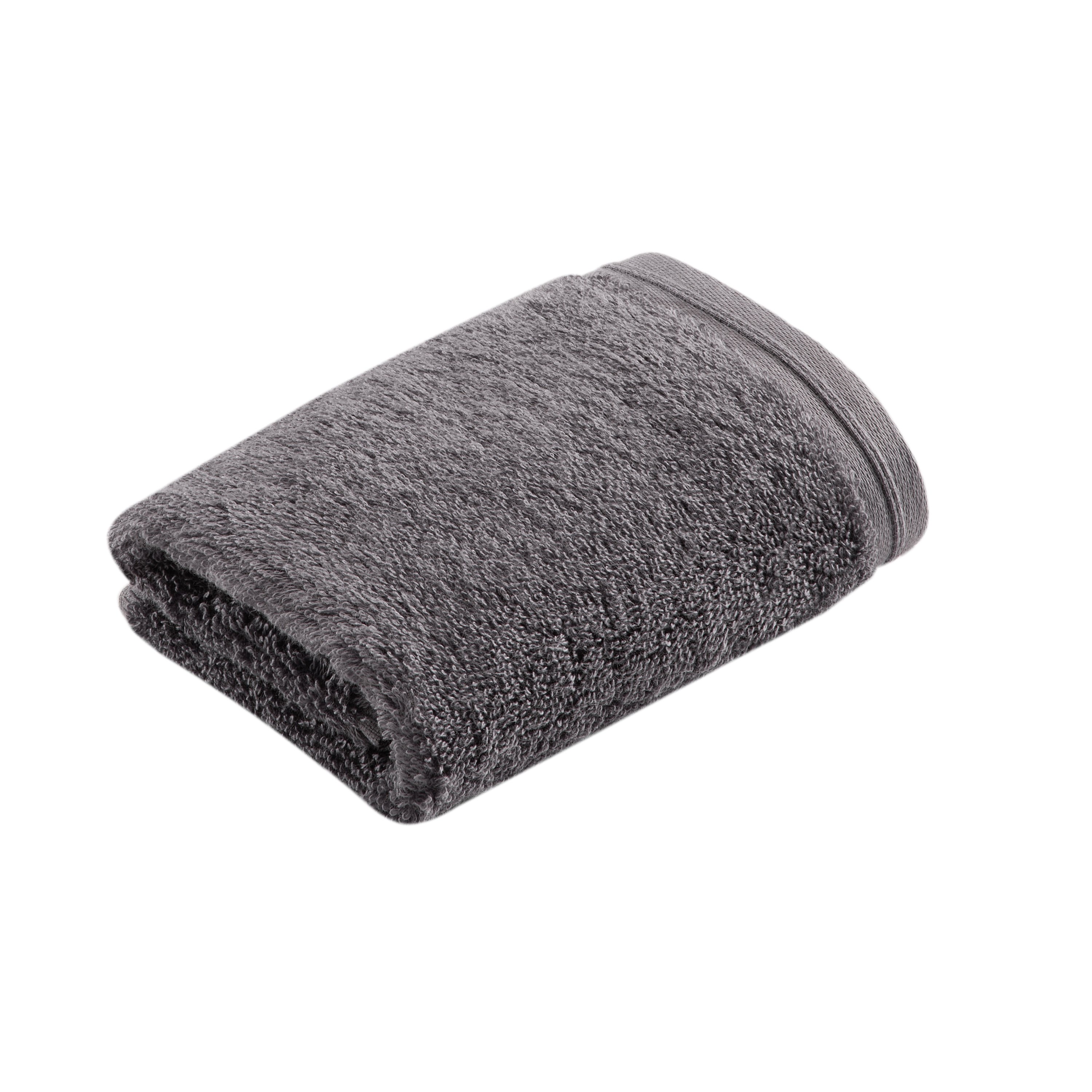 Vossen Seiftuch Vegan Life ca. 30x30cm in Farbe dunkelgrau