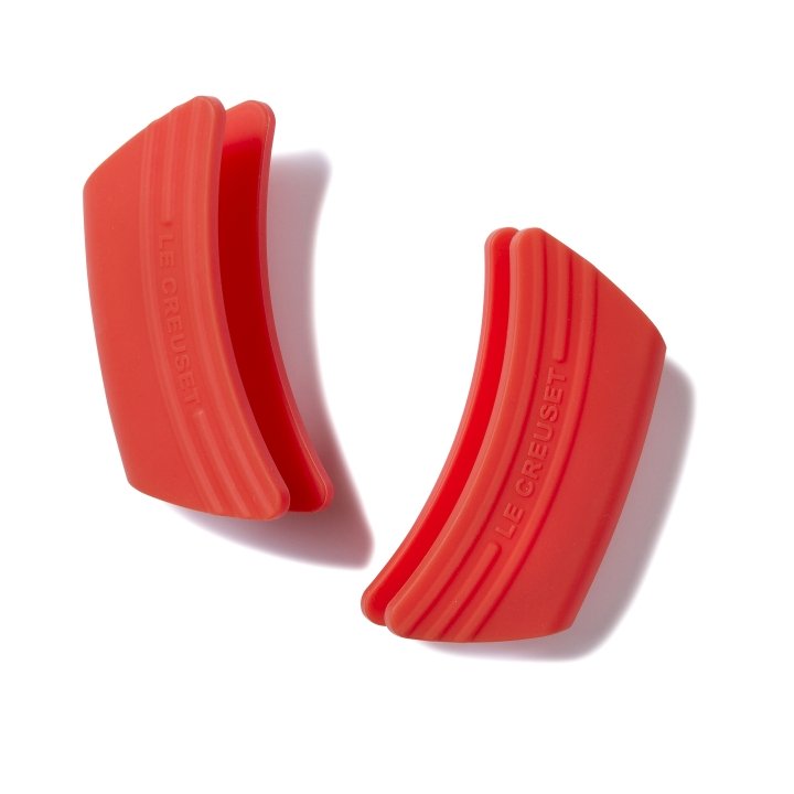 Le Creuset Silikon-Griffschutz Ofenrot 2er-Set Le Creuset Silikon-Griffschutz Ofenrot 2er-Set