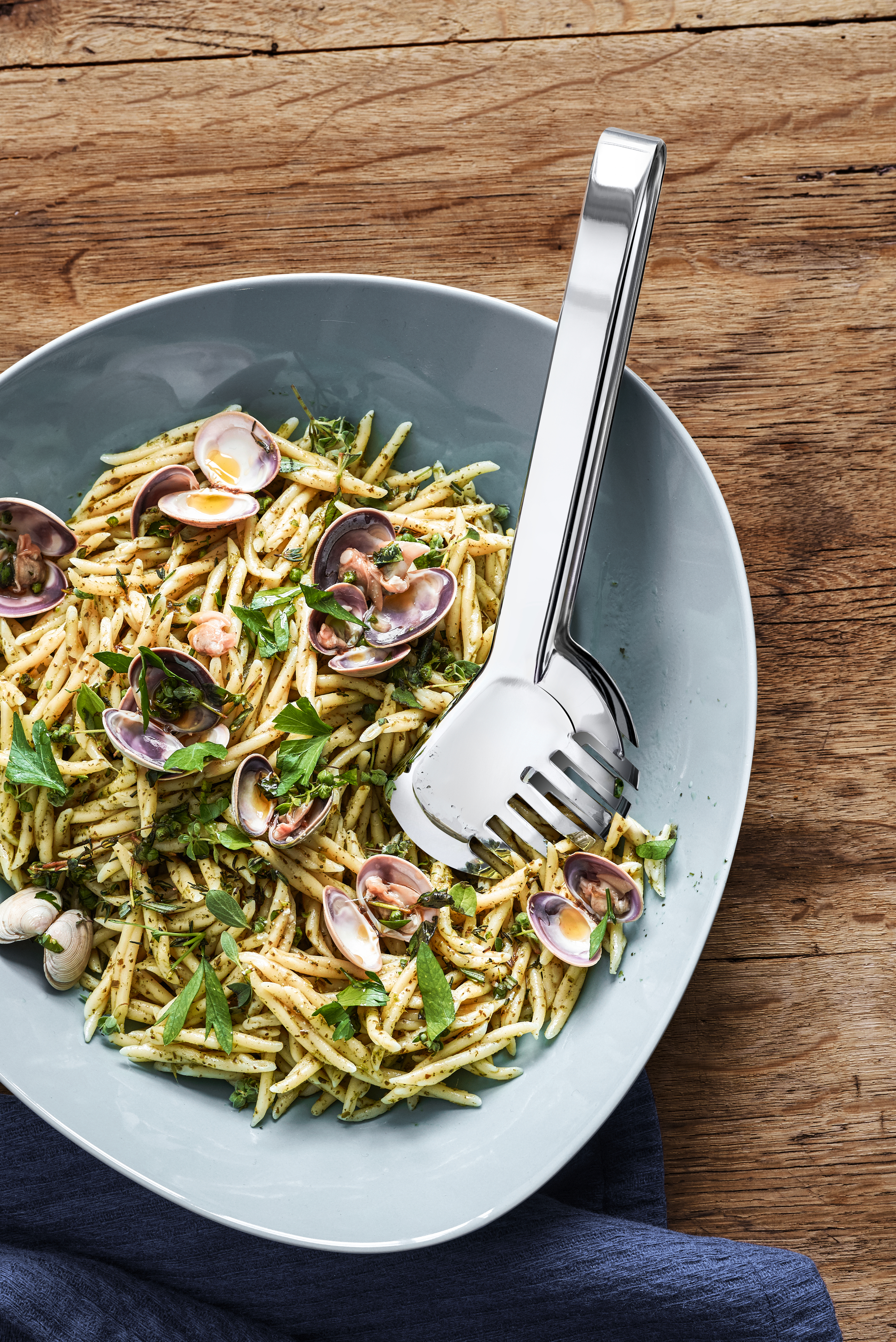 WMF Bistro Nudelzange, 23 cm in Edelstahl