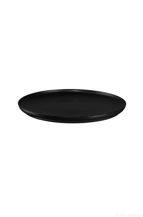 ASA Selection Dessertteller Coppa in Farbe schwarz matt