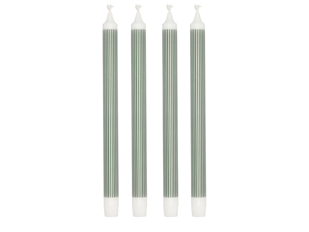 Villa Collection Stabkerze 2,2 cm in Farbe grün
