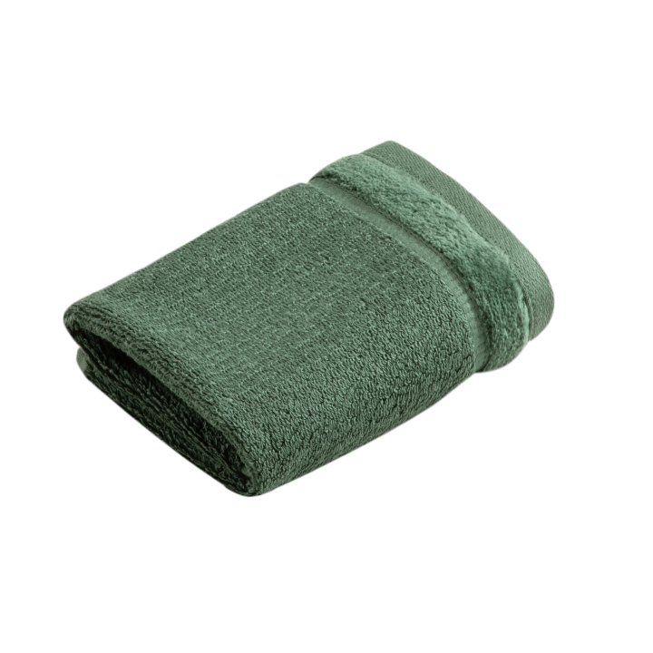 Vossen Seiftuch Pure ca. 30x30cm in Farbe green tea