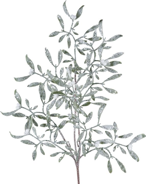Mistelzweig ca.55cm grün 1024529-50 in Grün, zweig, blätter, pflanze, zweiggeflecht, grün
