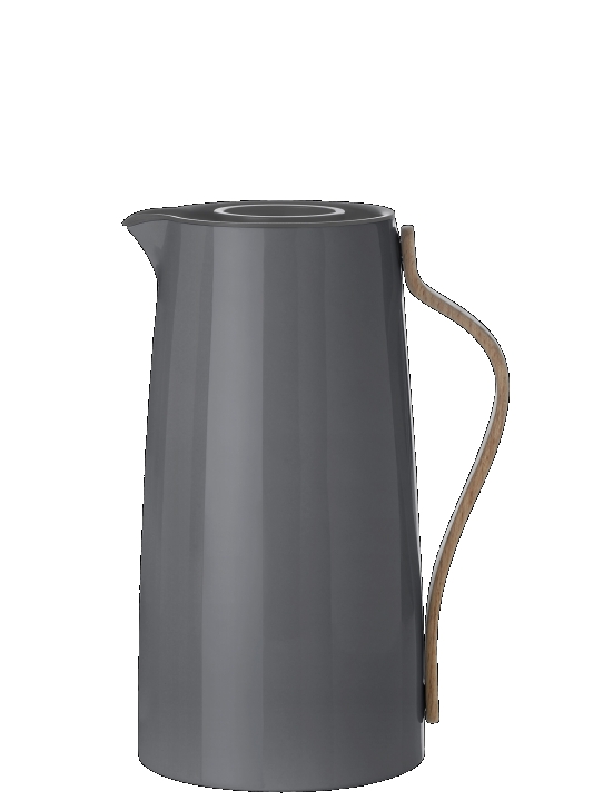 Stelton Kaffee-Isolierkanne Emma 1,2 Liter in Farbe grey