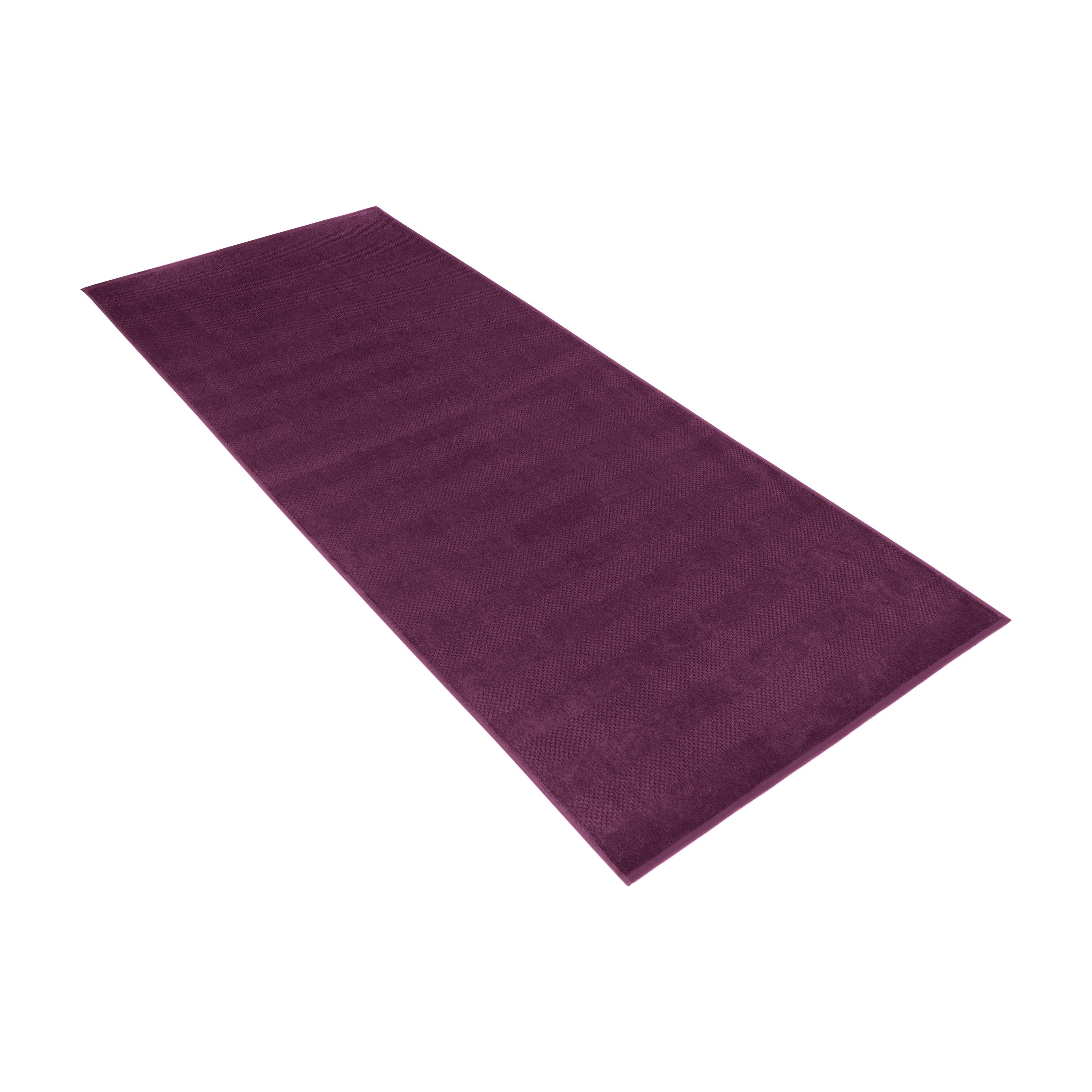 Vossen Saunatuch Talo ca. 80x200cm in Farbe elderberry, Tuch, Badezimmer, Waschlappen?, Weiß?, Körperhandtuch