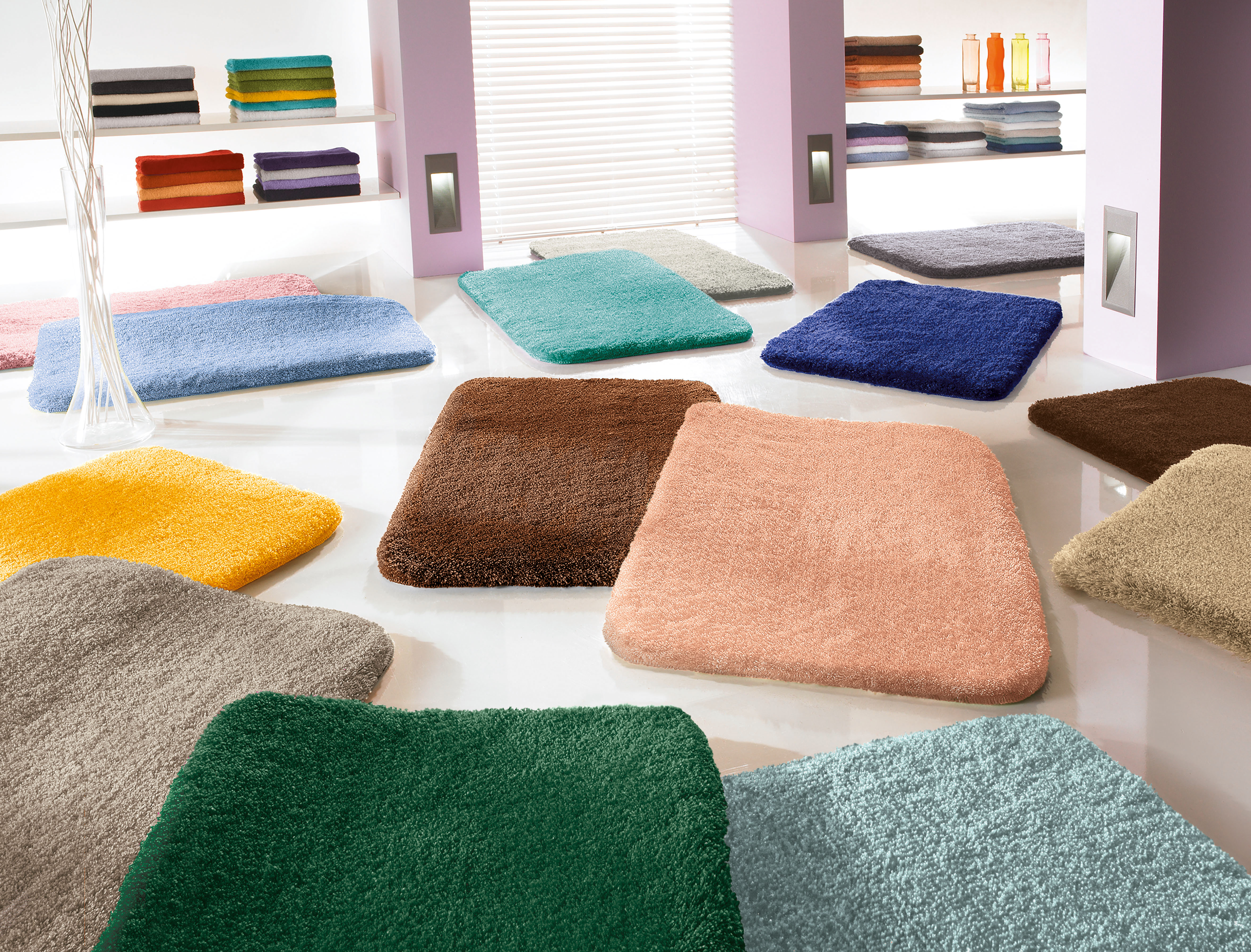 Kleine Wolke Badteppich RELAX ca. 55x65cm in Farbe Champagner