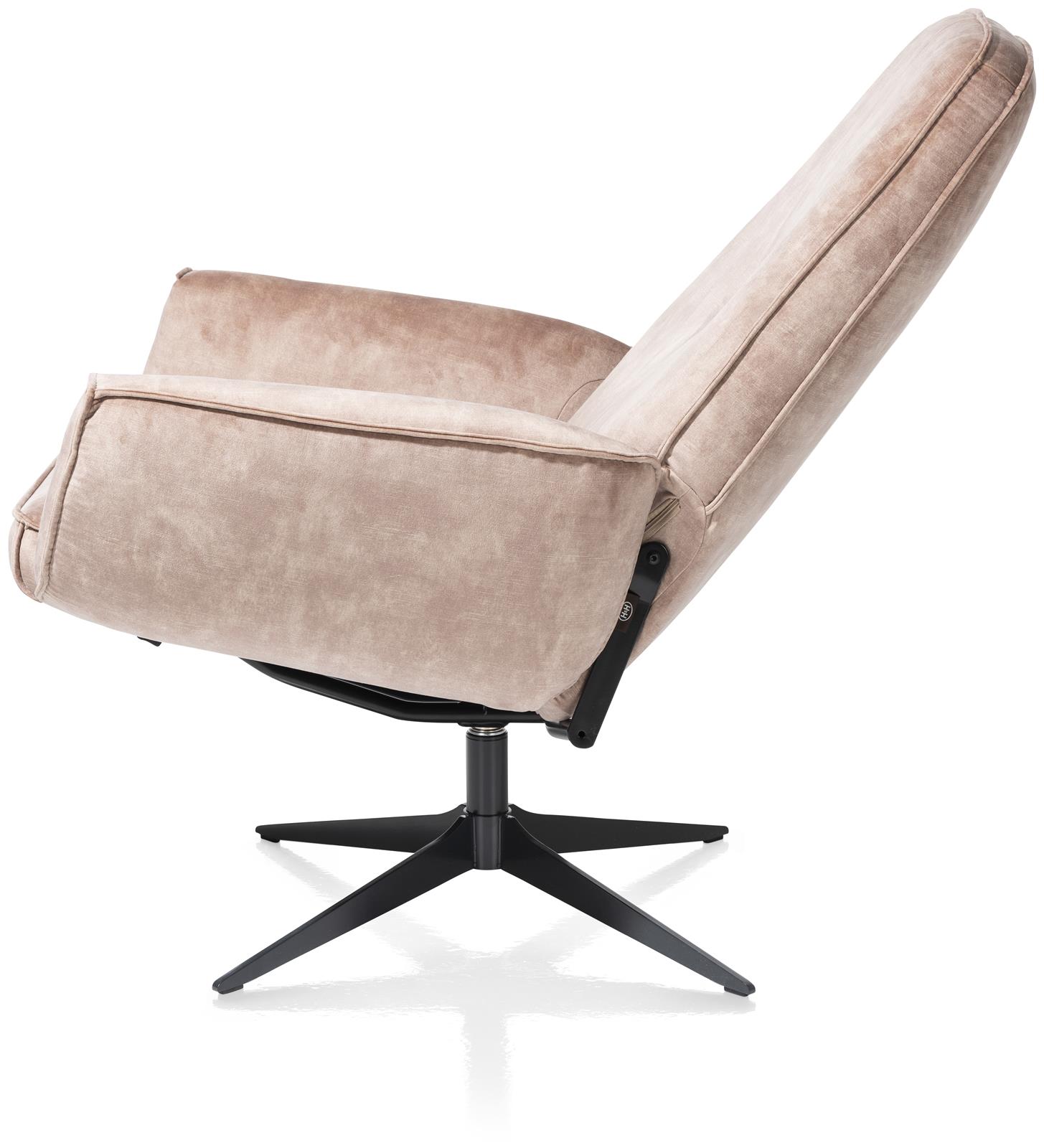 Henders & Hazel Sessel SALERNO, ca. 75 x 102 x 86 cm in Stoff Karese camel
