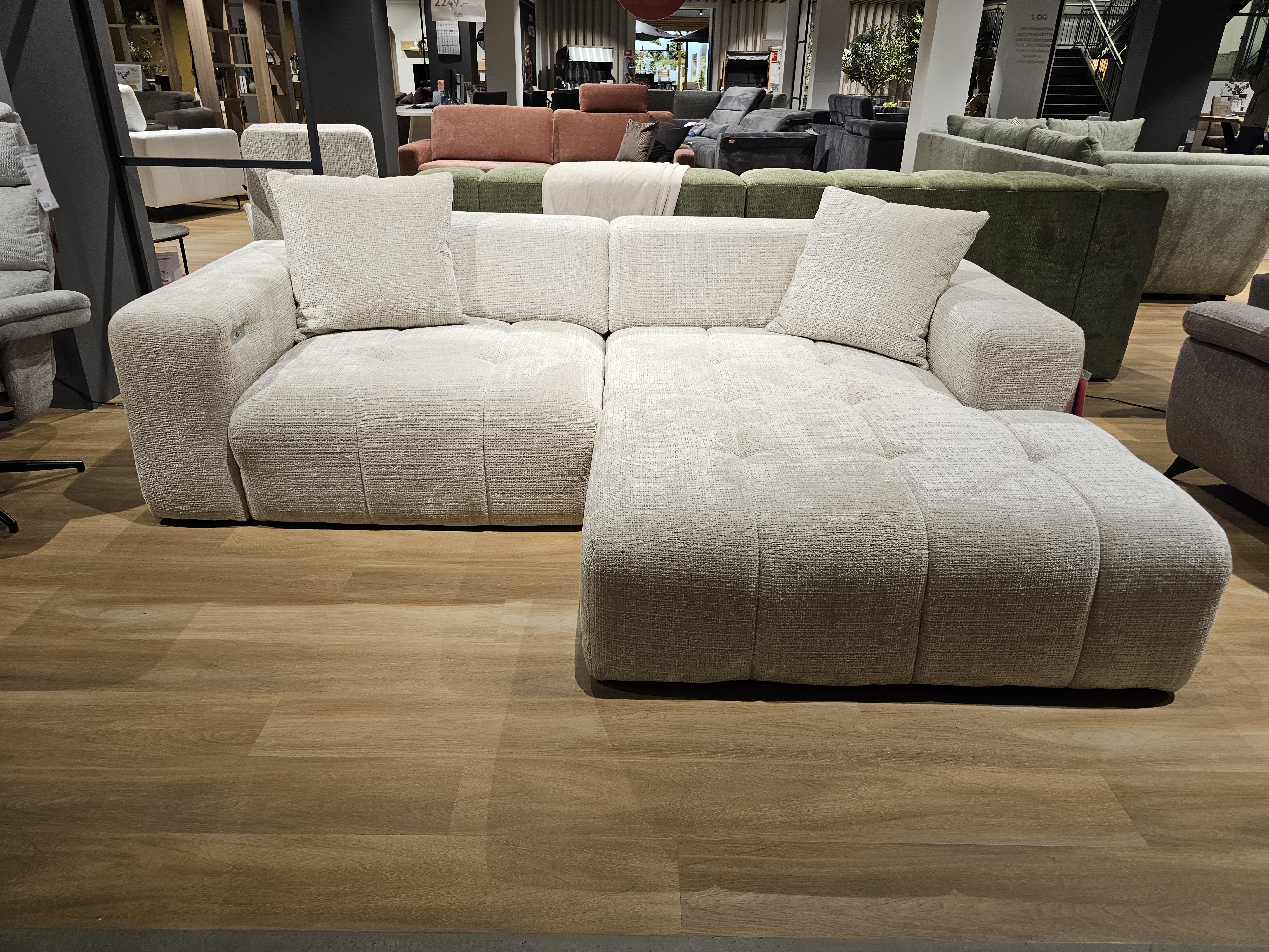 Rundecke LUMA in Cremona beige