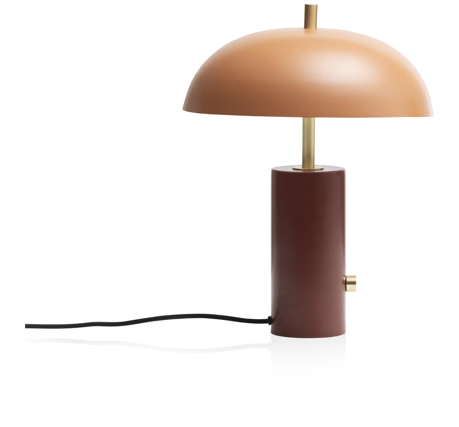 Coco Maison Tischlampe COCO MAISON ca. B30 H39 T30 cm in Hugo, orange