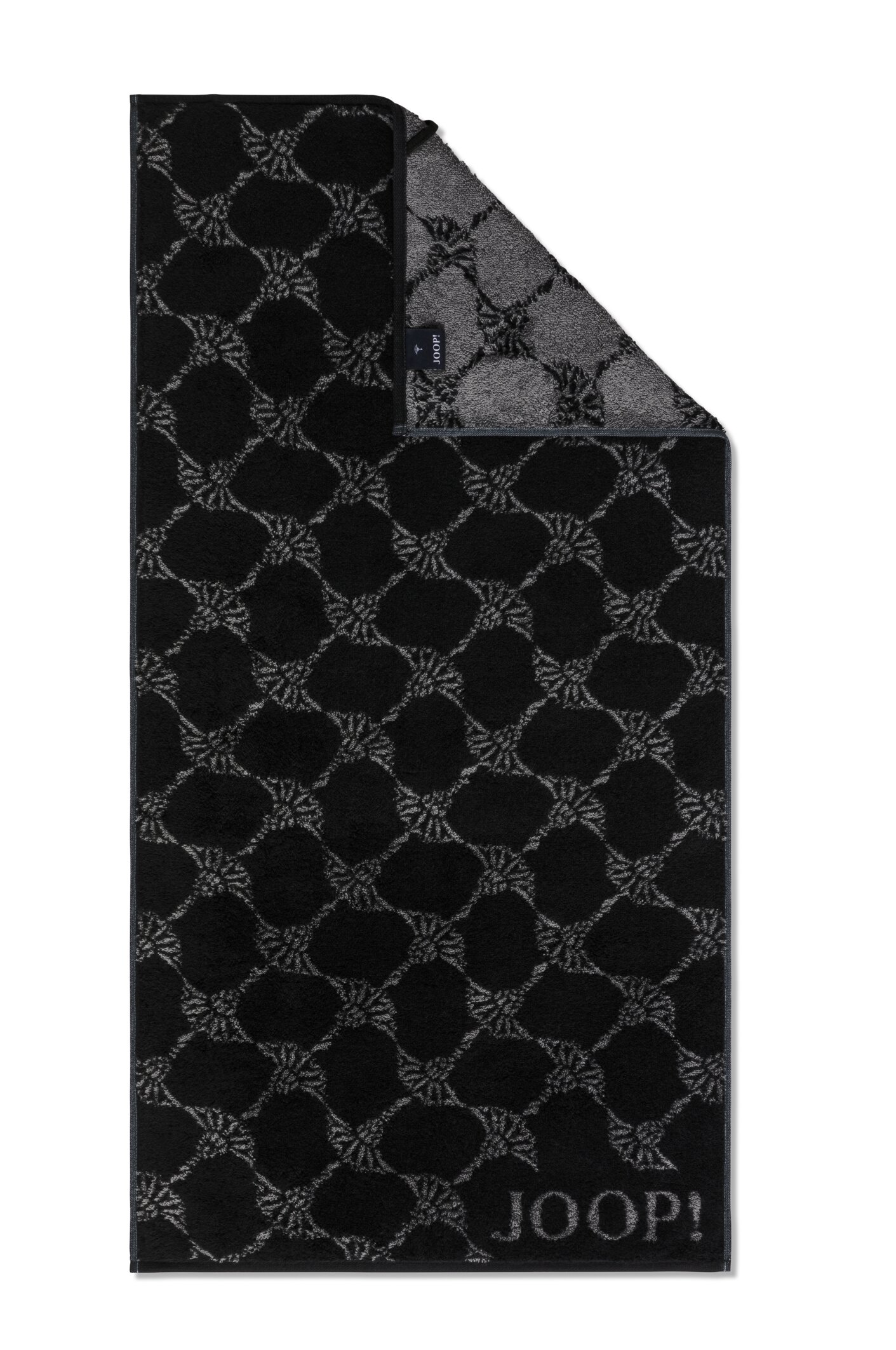 JOOP! Handtuch Classic 50x100cm in Farbe schwarz