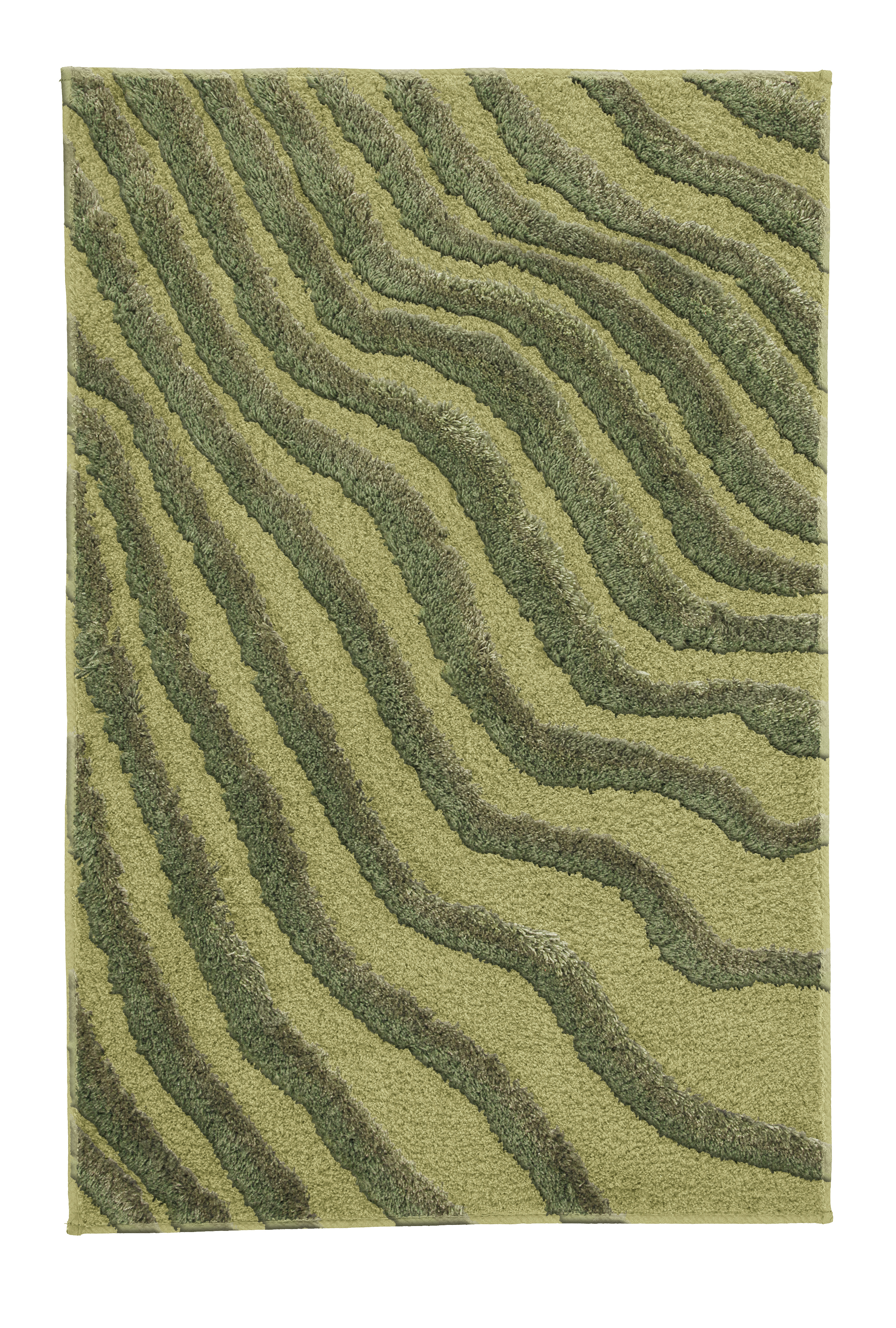 Kleine Wolke Badteppich TERRACE ca. 70x120cm in Farbe Dill