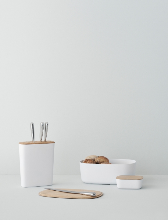 Stelton Brotkasten L BOX-IT in Farbe white